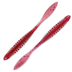 Missile Baits Bomb Shot Worms - Cherry Blossum, 4in