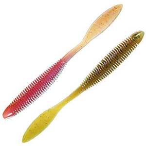 Missile Baits Bomb Shot Worms - Pink Belly, 4in