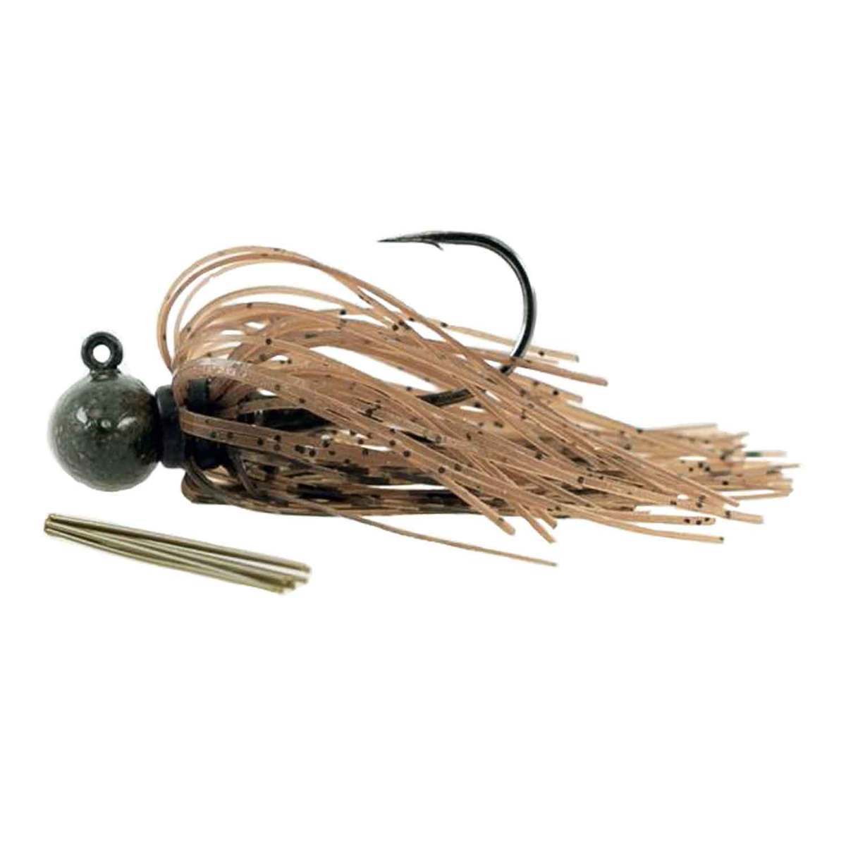 Missile Baits Ike's Micro Football Skirted Jig - Green Pumpkin, 3/8oz, 2pk - Green Pumpkin Missile Baits Ike's Micro Football Skirted Jig - Green Pumpkin, 3/8oz, 2pk - Green Pumpkin