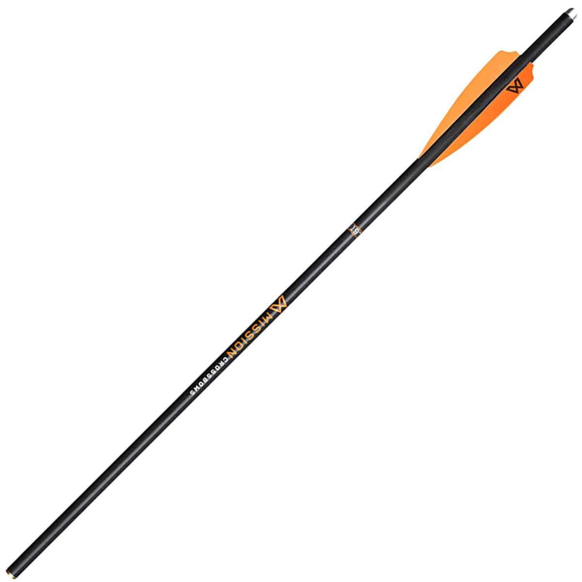 Mission 22in Carbon Crossbolt Bolts - 3 Pack - Black Mission 22in Carbon Crossbolt Bolts - 3 Pack - Black