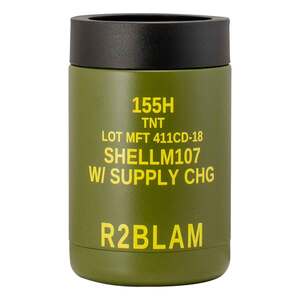 Mission First Tactical 15mm M107 Howitzer 12oz Can Cooler - Green