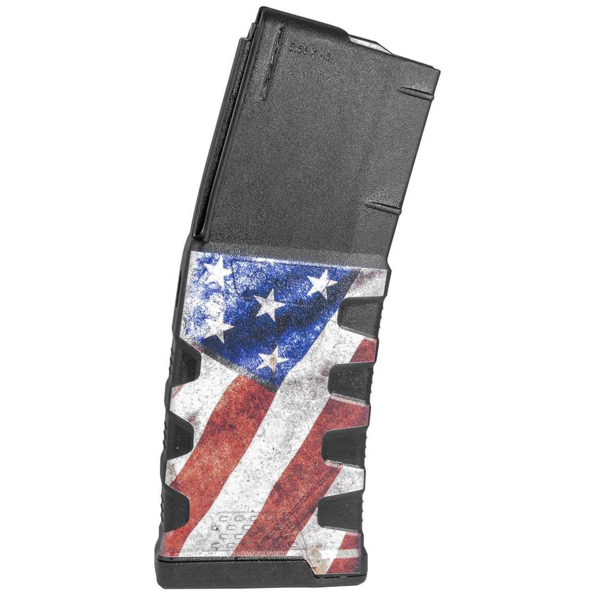 Mission First Tactical American Flag M1 Decorated Extreme Duty AR15/M4 Rifle Magazine - 30 Rounds Mission First Tactical American Flag M1 Decorated Extreme Duty AR15/M4 Rifle Magazine - 30 Rounds