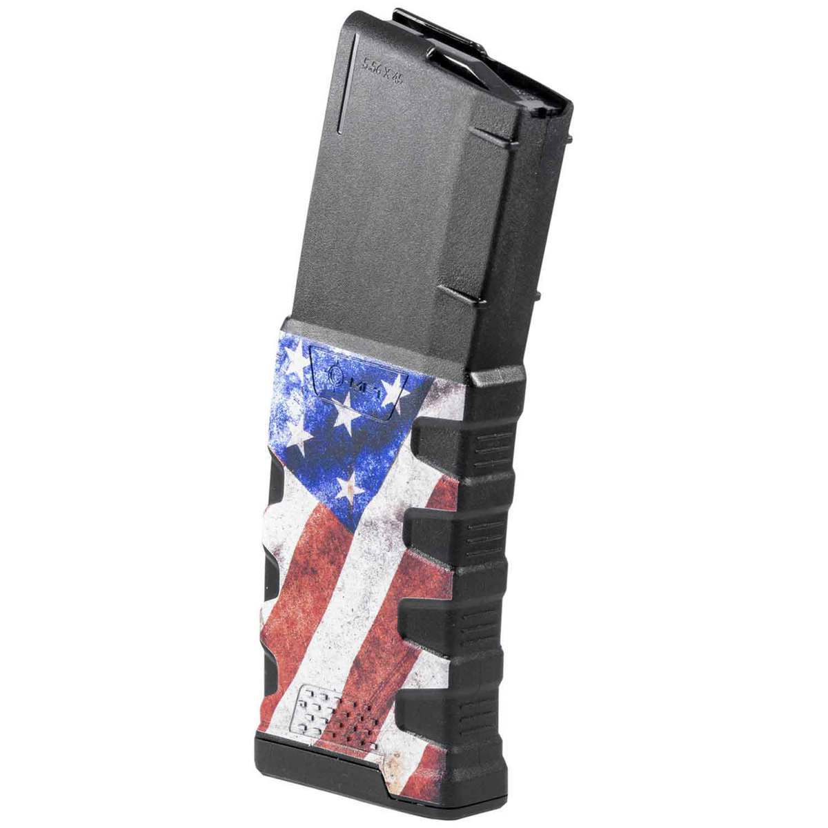 Mission First Tactical American Flag M1 Decorated Extreme Duty AR15/M4 Rifle Magazine - 30 Rounds Mission First Tactical American Flag M1 Decorated Extreme Duty AR15/M4 Rifle Magazine - 30 Rounds