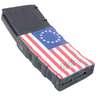 Mission First Tactical Betsy Ross Flag Decorated Extreme Duty AR15/M4 Rifle Magazine - 30 Rounds - Gray