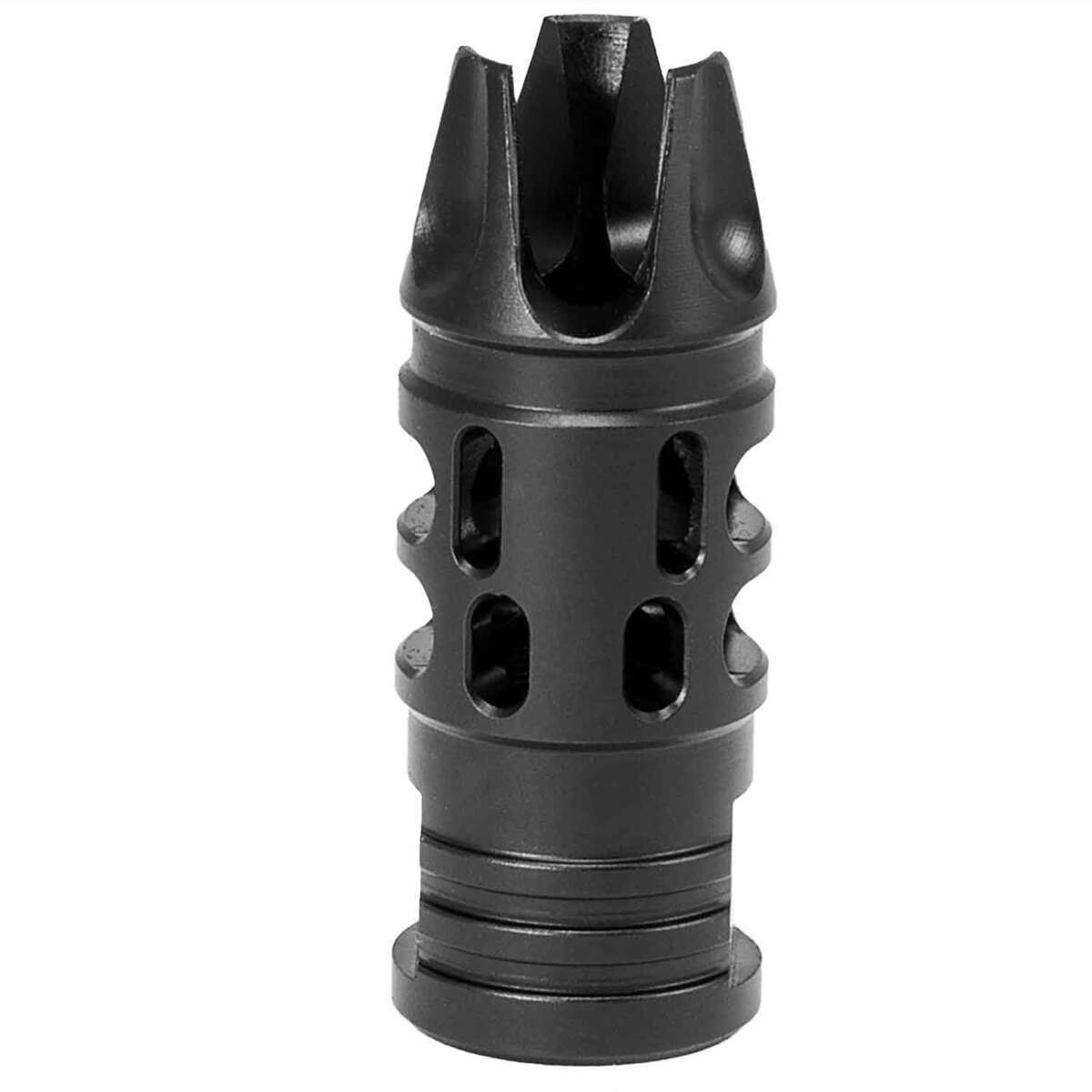 Mission First Tactical EvolV 3 Prong Ported Muzzle Brake - Black Mission First Tactical EvolV 3 Prong Ported Muzzle Brake - Black