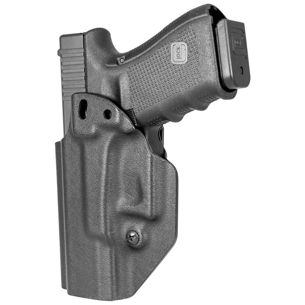 Mission First Tactical Glock 19/23/44 Inside/Outside the Waistband Ambidextrous Holster - Black Mission First Tactical Glock 19/23/44 Inside/Outside the Waistband Ambidextrous Holster - Black
