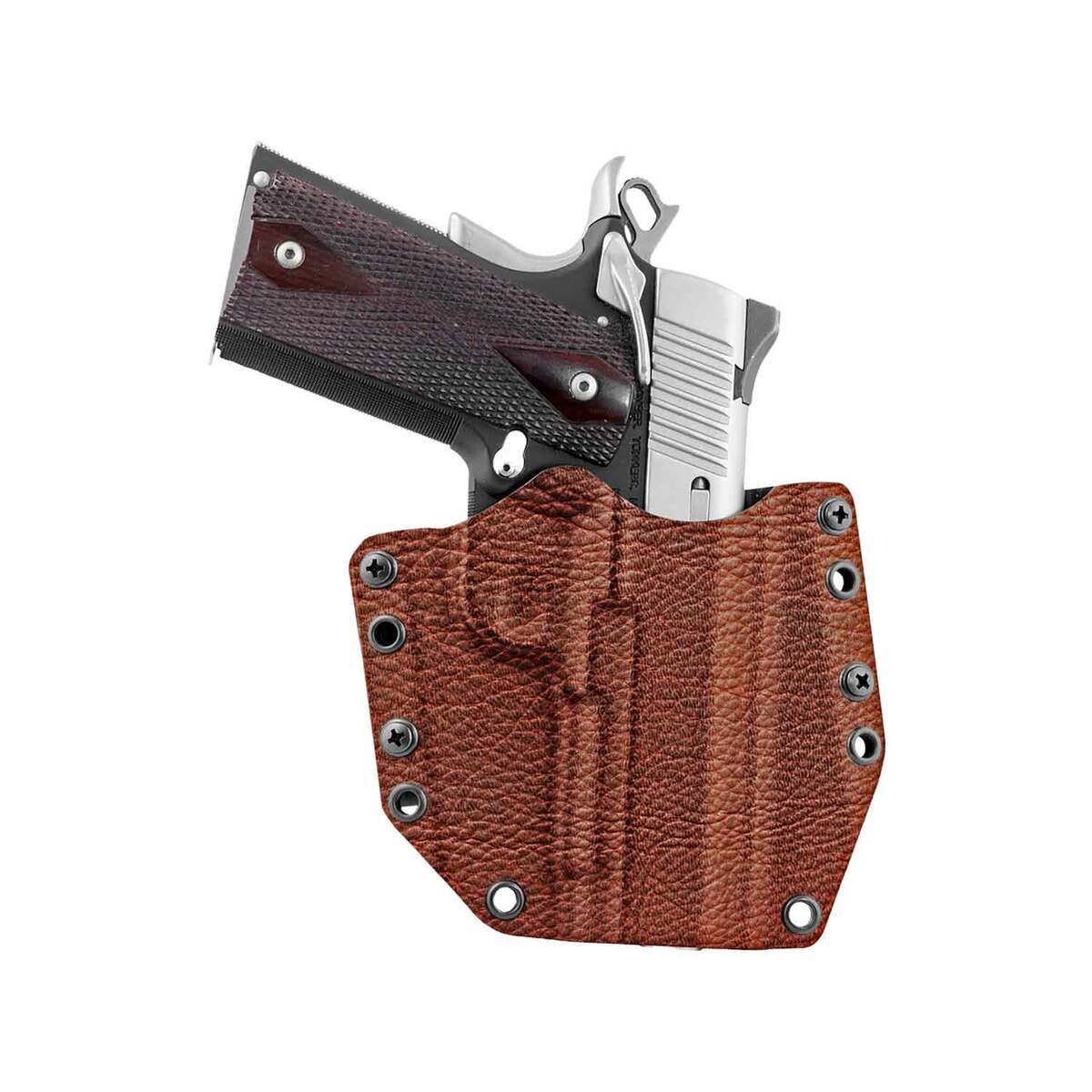 Mission First Tactical Hybrid 1911 Inside/Outside the Waistband Right Hand Holster - Brown Mission First Tactical Hybrid 1911 Inside/Outside the Waistband Right Hand Holster - Brown