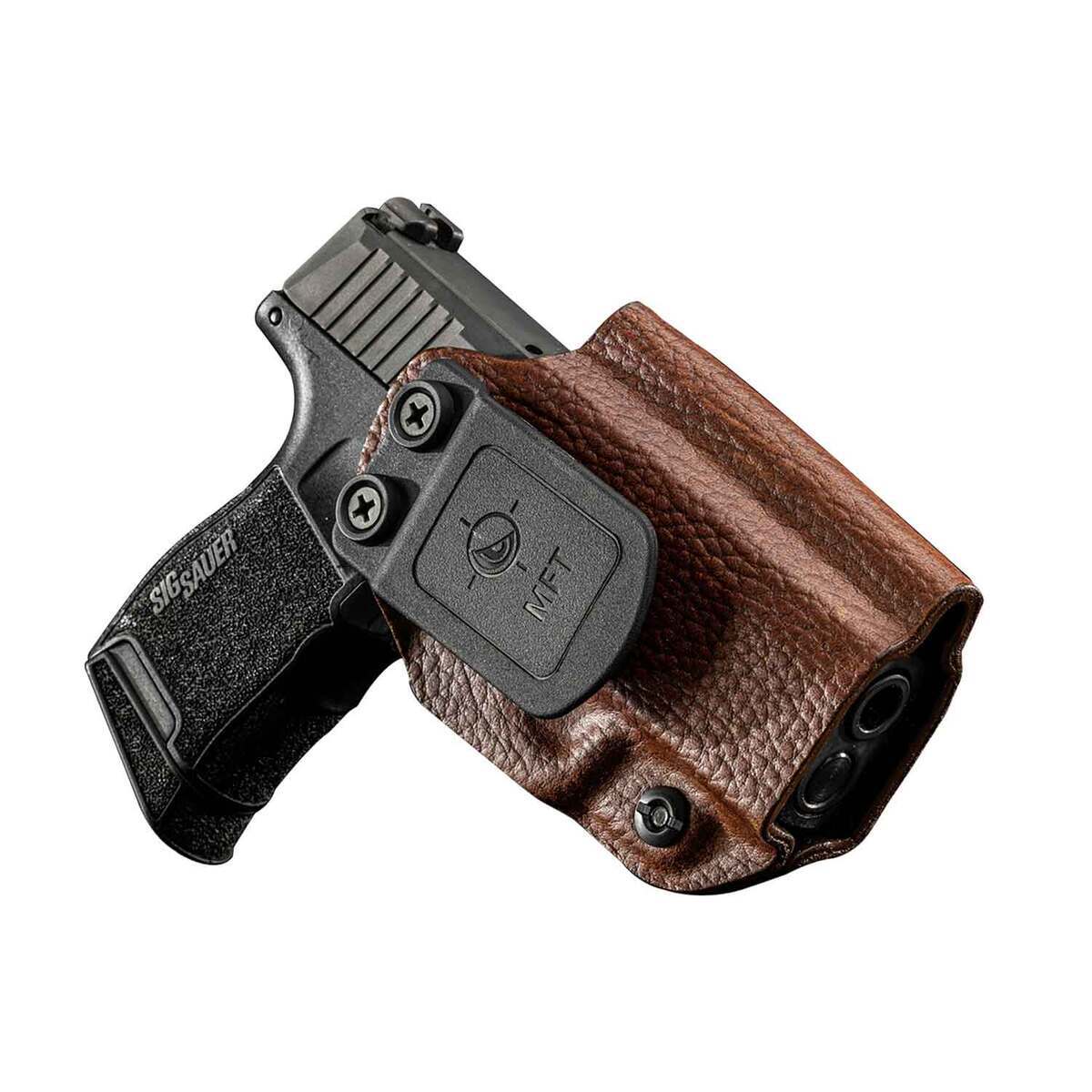 Mission First Tactical Hybrid Sig Sauer P365 Inside/Outside the Waistband Ambidextrous Holster - Brown Mission First Tactical Hybrid Sig Sauer P365 Inside/Outside the Waistband Ambidextrous Holster - Brown