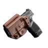 Mission First Tactical Hybrid Springfield HellCat Inside/Outside the Waistband Ambidextrous Holster  - Brown