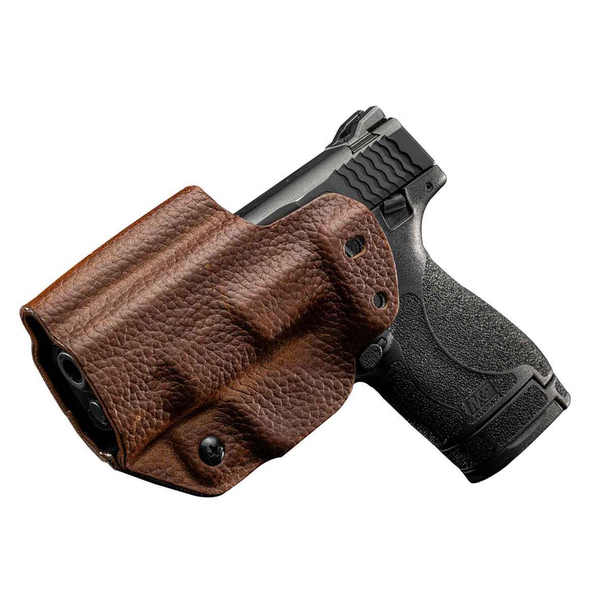 Mission First Tactical Hybrid S&W M&P Shield 9/40 Inside/Outside the Waistband Ambidextrous Holster - Brown Mission First Tactical Hybrid S&W M&P Shield 9/40 Inside/Outside the Waistband Ambidextrous Holster - Brown