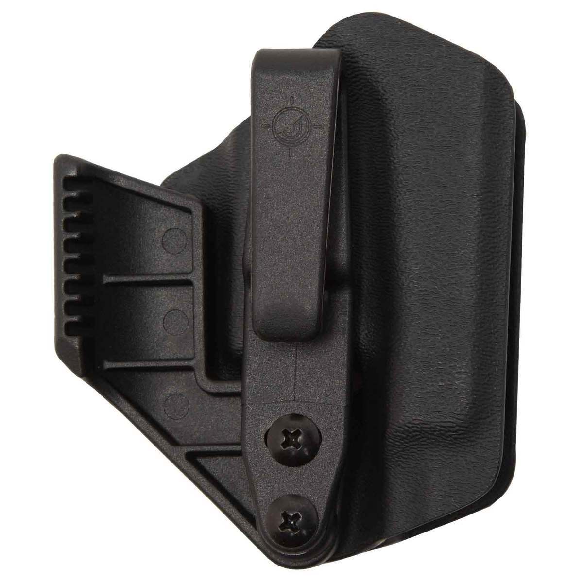 Mission First Tactical Minimalist Boltaron Glock 17/19/22/23/26/47 IWB Holster - Black - Black Mission First Tactical Minimalist Boltaron Glock 17/19/22/23/26/47 IWB Holster - Black - Black