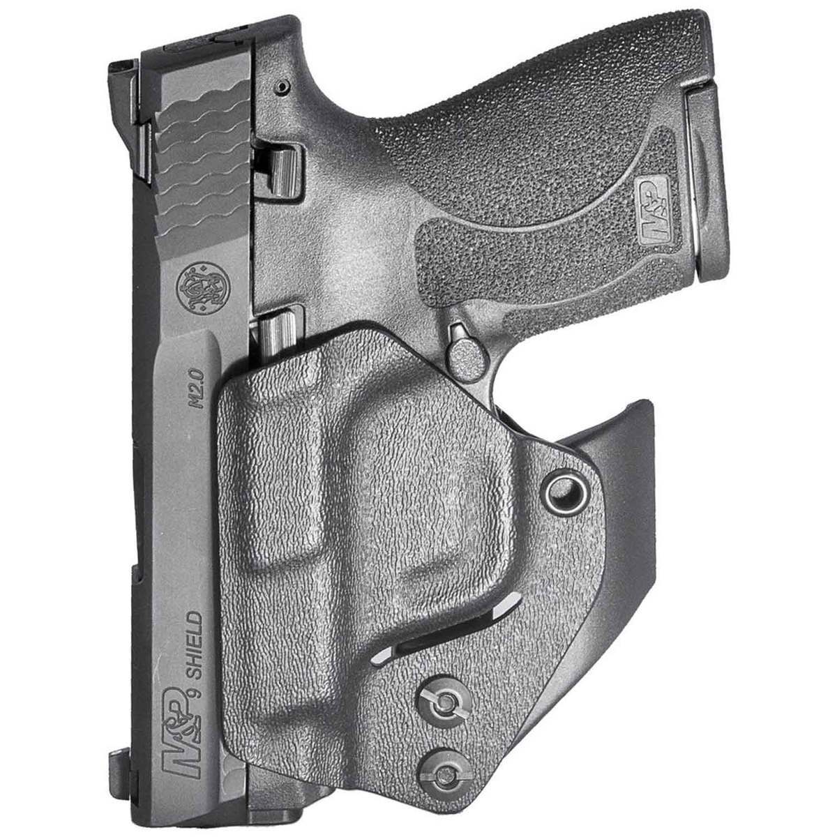 Mission First Tactical Minimalist Smith & Wesson M&P Shield 1.0 9mm/40Cal Inside the Waistband Ambidextrous Holster - Black Mission First Tactical Minimalist Smith & Wesson M&P Shield 1.0 9mm/40Cal Inside the Waistband Ambidextrous Holster - Black