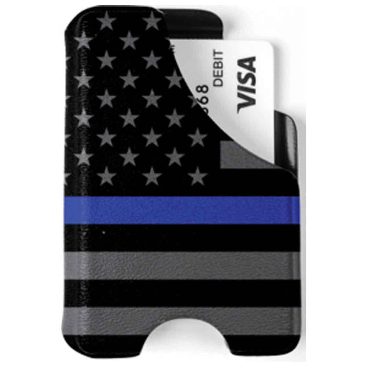 Mission First Tactical Minimalist Wallet - Blue Line Flag Mission First Tactical Minimalist Wallet - Blue Line Flag