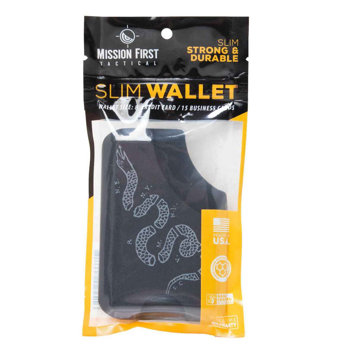 Mission First Tactical Minimalist Wallet - Join Or Die Mission First Tactical Minimalist Wallet - Join Or Die