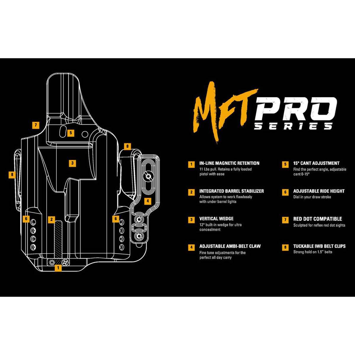 MIssion First Tactical Sig Sauer P365 XL Inside the Waistband Ambidextrous Holster - Black MIssion First Tactical Sig Sauer P365 XL Inside the Waistband Ambidextrous Holster - Black