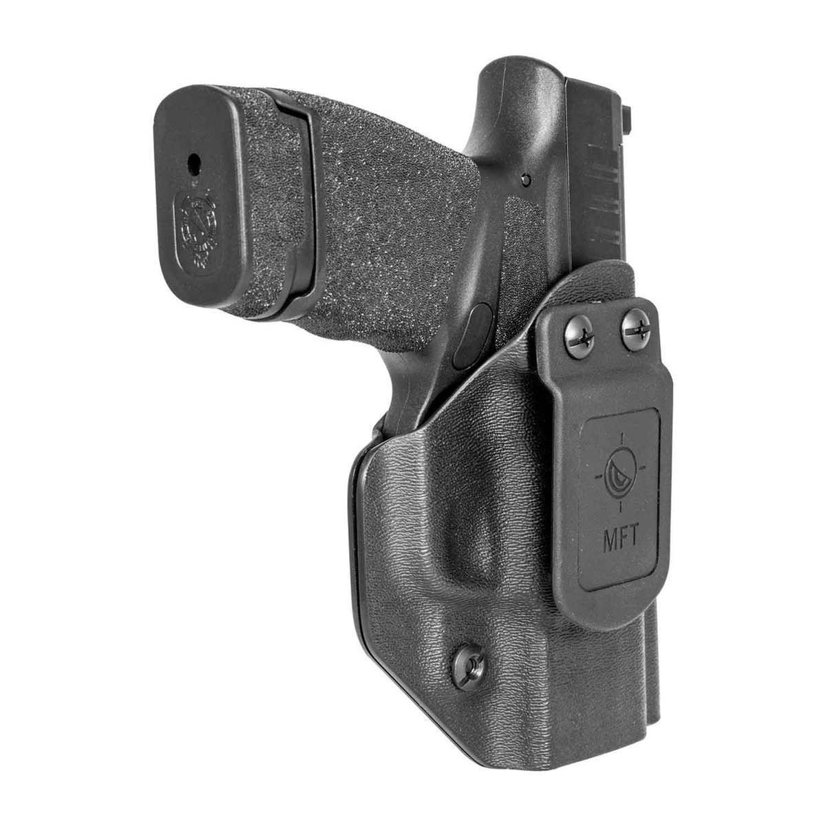 Mission First Tactical Springfield Hellcat Kydex Micro-Compact Ambidextrous Inside/Outside Holster - Black - Black Mission First Tactical Springfield Hellcat Kydex Micro-Compact Ambidextrous Inside/Outside Holster - Black - Black
