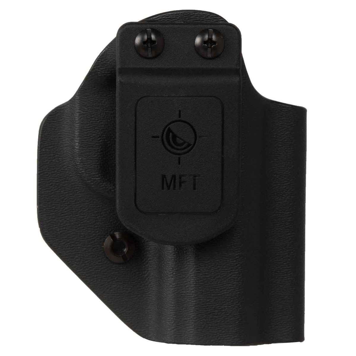 Mission First Tactical Versatile Kimber Micro 9 Inside/outside the Waistband Ambidextrous Holster - Black Mission First Tactical Versatile Kimber Micro 9 Inside/outside the Waistband Ambidextrous Holster - Black