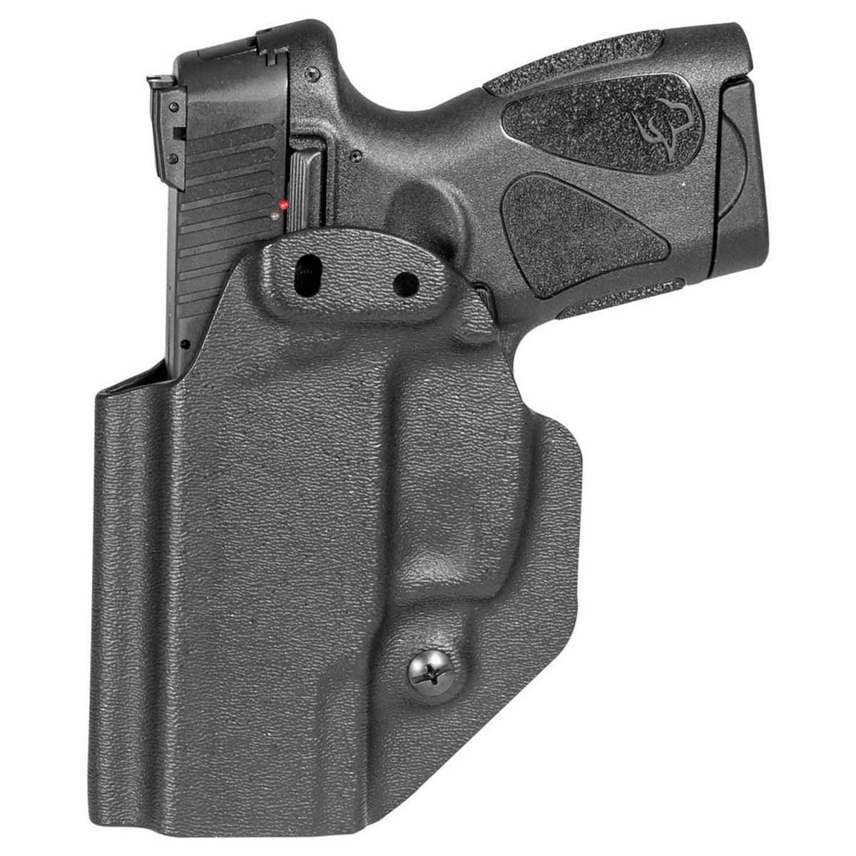 Mission First Tactical Versatile Taurus PT111 Inside/Outside the Waistband Ambidextrous Holster - Black Mission First Tactical Versatile Taurus PT111 Inside/Outside the Waistband Ambidextrous Holster - Black