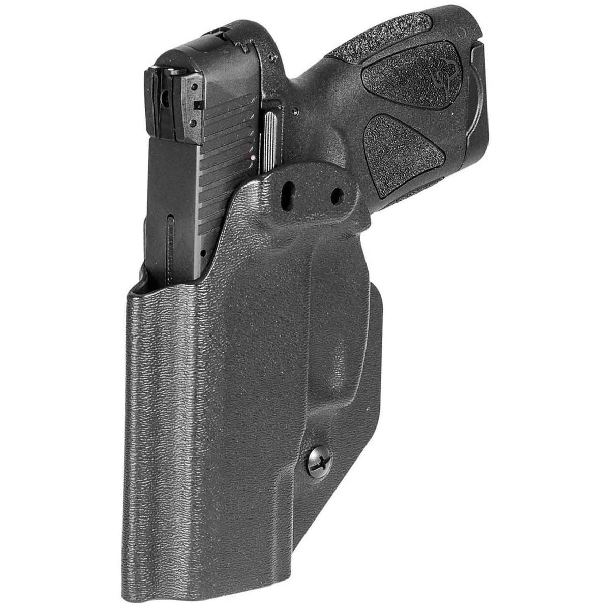 Mission First Tactical Versatile Taurus PT111 Inside/Outside the Waistband Ambidextrous Holster - Black Mission First Tactical Versatile Taurus PT111 Inside/Outside the Waistband Ambidextrous Holster - Black