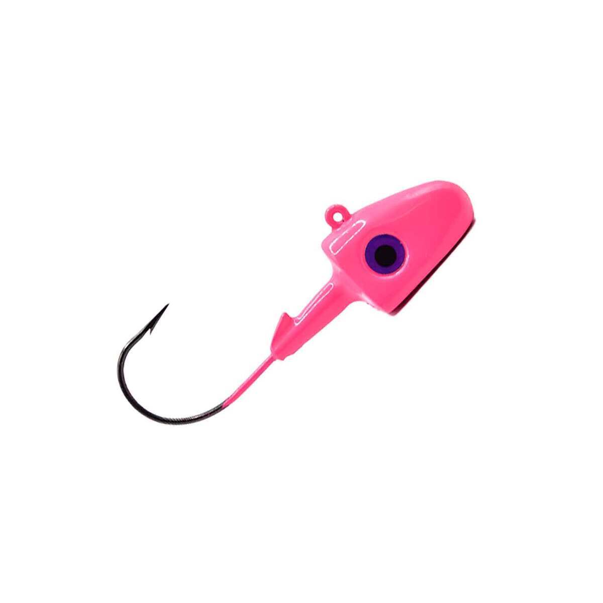 Mission Lures T-Rex Jig Head - 3 Pack - Neon Pink 2.5in by Sportsman's Warehouse