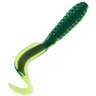 Mister Twister Teenie Curly Tail Grub - Chartreuse/Black, 2in, 20pk - Chartreuse/Black