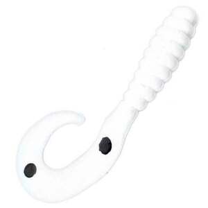Mister Twister Meeny Dots Grub - White/Black Dots, 3in, 20pk