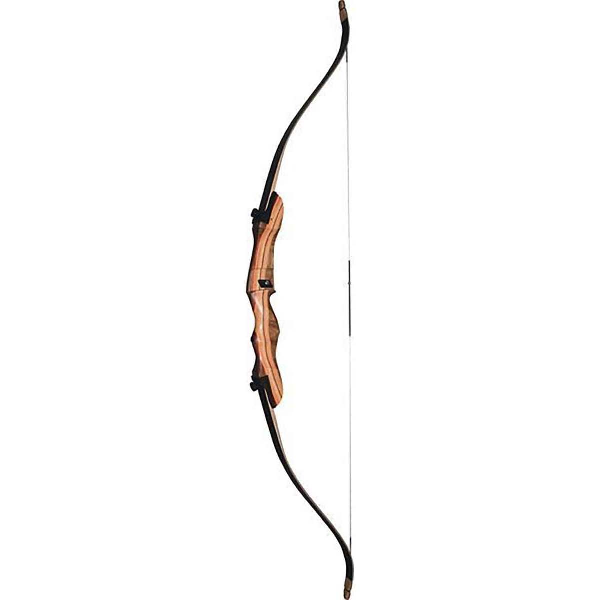 Monarch 62in Right Hand Black Recurve Bow - Black Monarch 62in Right Hand Black Recurve Bow - Black