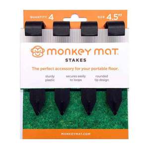 Monkey Mat 4 Pack Stake Set