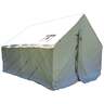 Montana Canvas 10ft x 12ft Traditional Canvas Tent - White - White
