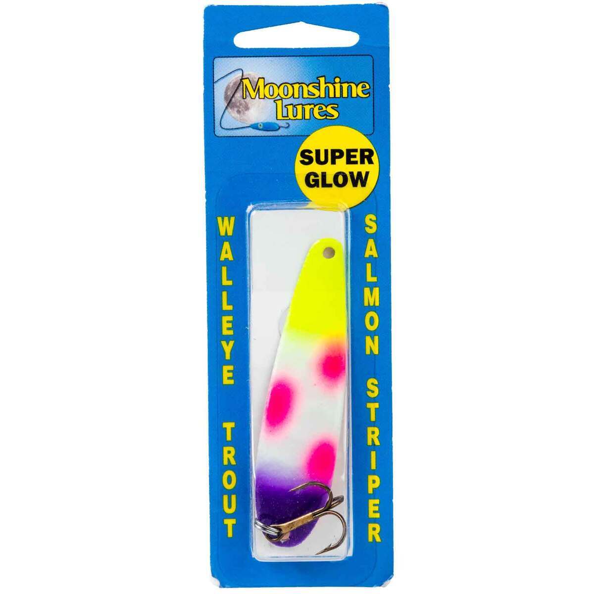 Moonshine Lures Walleye Trolling Spoon - Lip Lock, 1/6oz, 3in ...