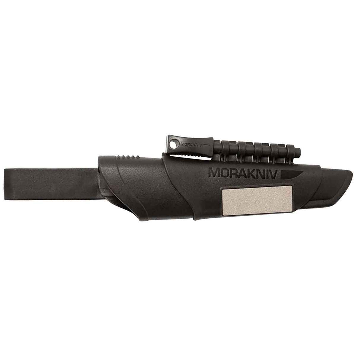Morakniv Bushcraft Survival BlackBlade 4.29 inch Fixed Blade Knife - Black Morakniv Bushcraft Survival BlackBlade 4.29 inch Fixed Blade Knife - Black