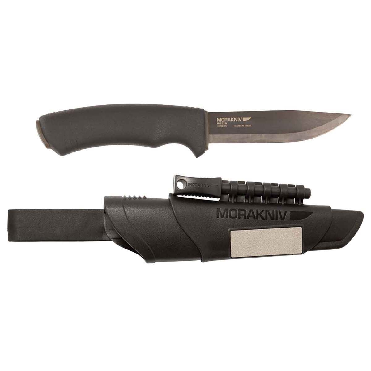 Morakniv Bushcraft Survival BlackBlade 4.29 inch Fixed Blade Knife - Black Morakniv Bushcraft Survival BlackBlade 4.29 inch Fixed Blade Knife - Black