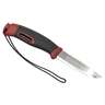 Morakniv Companion Spark 4.09 inch Fixed Blade Knife - Red