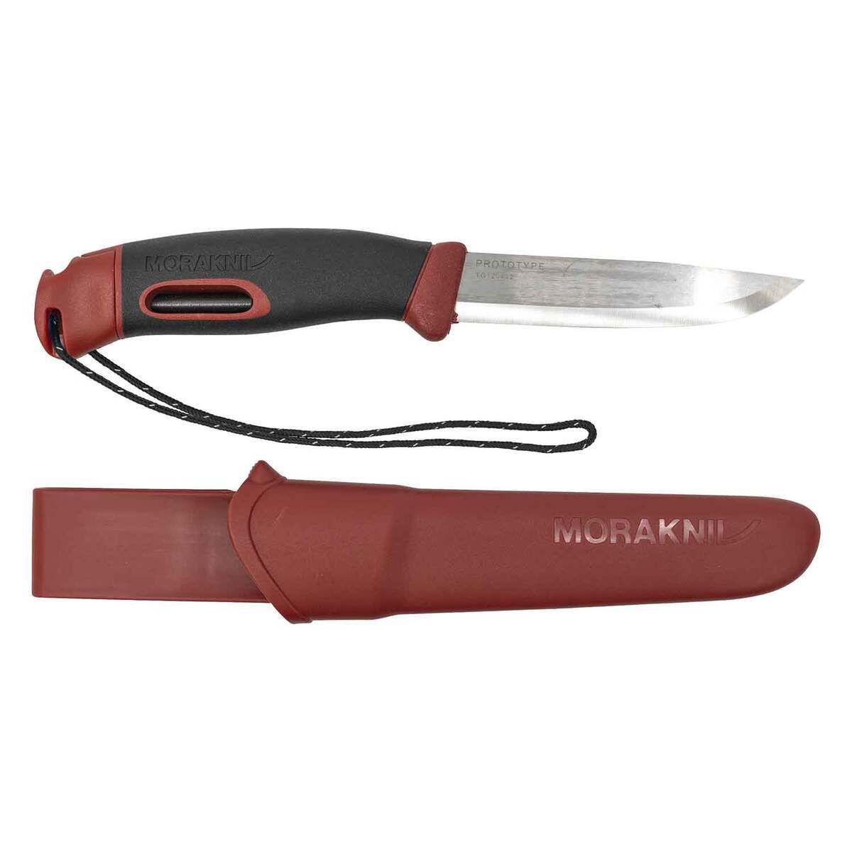 Morakniv Companion Spark 4.09 inch Fixed Blade Knife - Red Morakniv Companion Spark 4.09 inch Fixed Blade Knife - Red