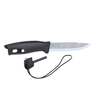 Morakniv Companion Spark 4.1 inch Fixed Blade Knife - Black