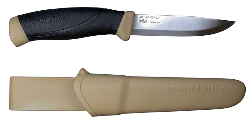 Morakniv Companion 4.1 inch Fixed Blade Knife