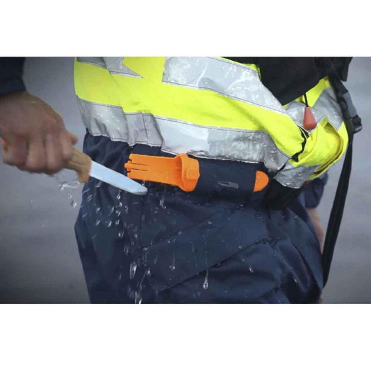Morakniv Floating 3.7 inch Fixed Blade Knife - Orange Morakniv Floating 3.7 inch Fixed Blade Knife - Orange