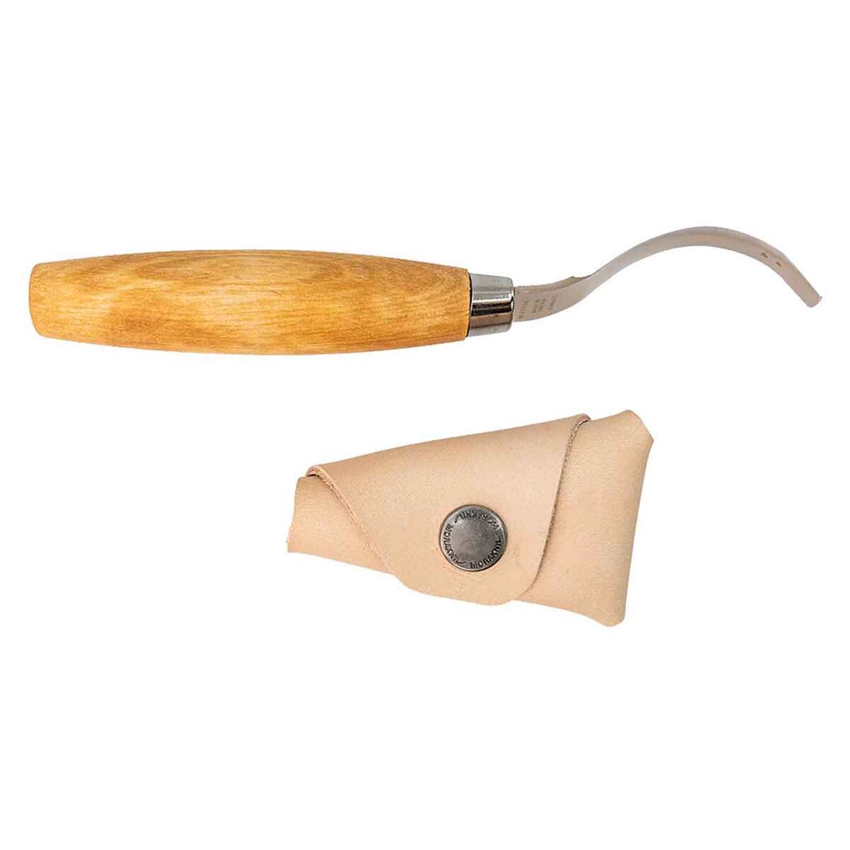 Morakniv Hook Knife 2.91 inch Fixed Blade Knife - Brown Morakniv Hook Knife 2.91 inch Fixed Blade Knife - Brown