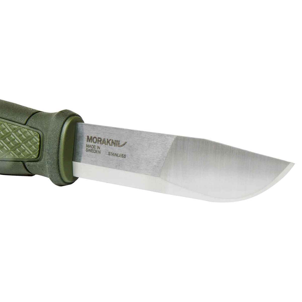 Morakniv Kansbol 4.29 inch Fixed Blade Knife - Green Morakniv Kansbol 4.29 inch Fixed Blade Knife - Green