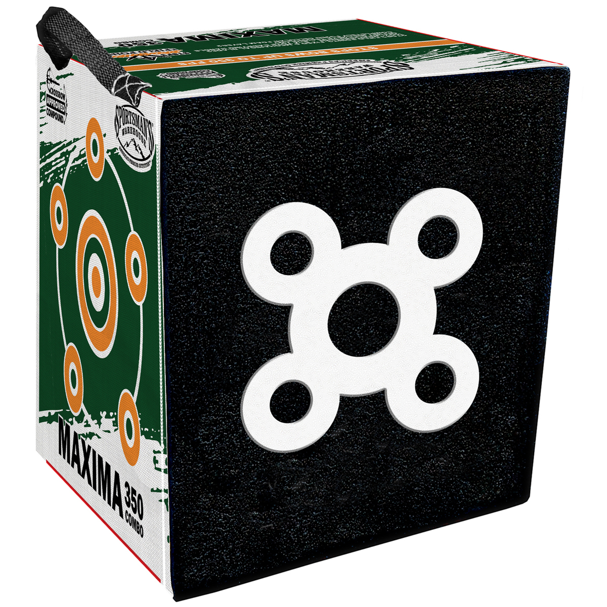 Morrell Maxima 350 Block Archery Target - Black/White Morrell Maxima 350 Block Archery Target - Black/White