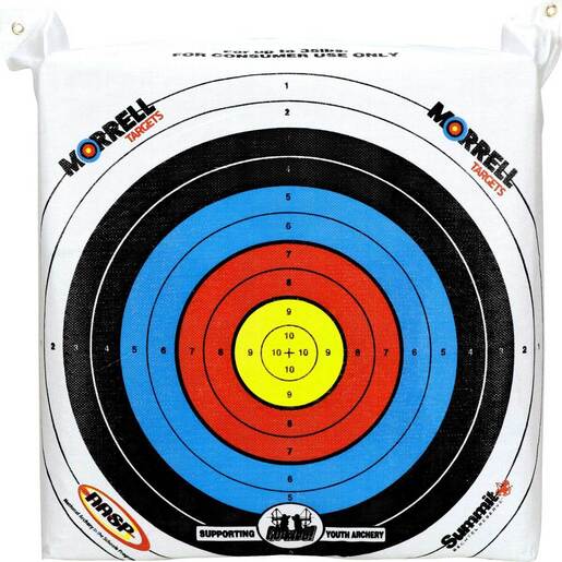 Morrell NASP Youth Archery Bag Target – White 10in x 28in x 28in