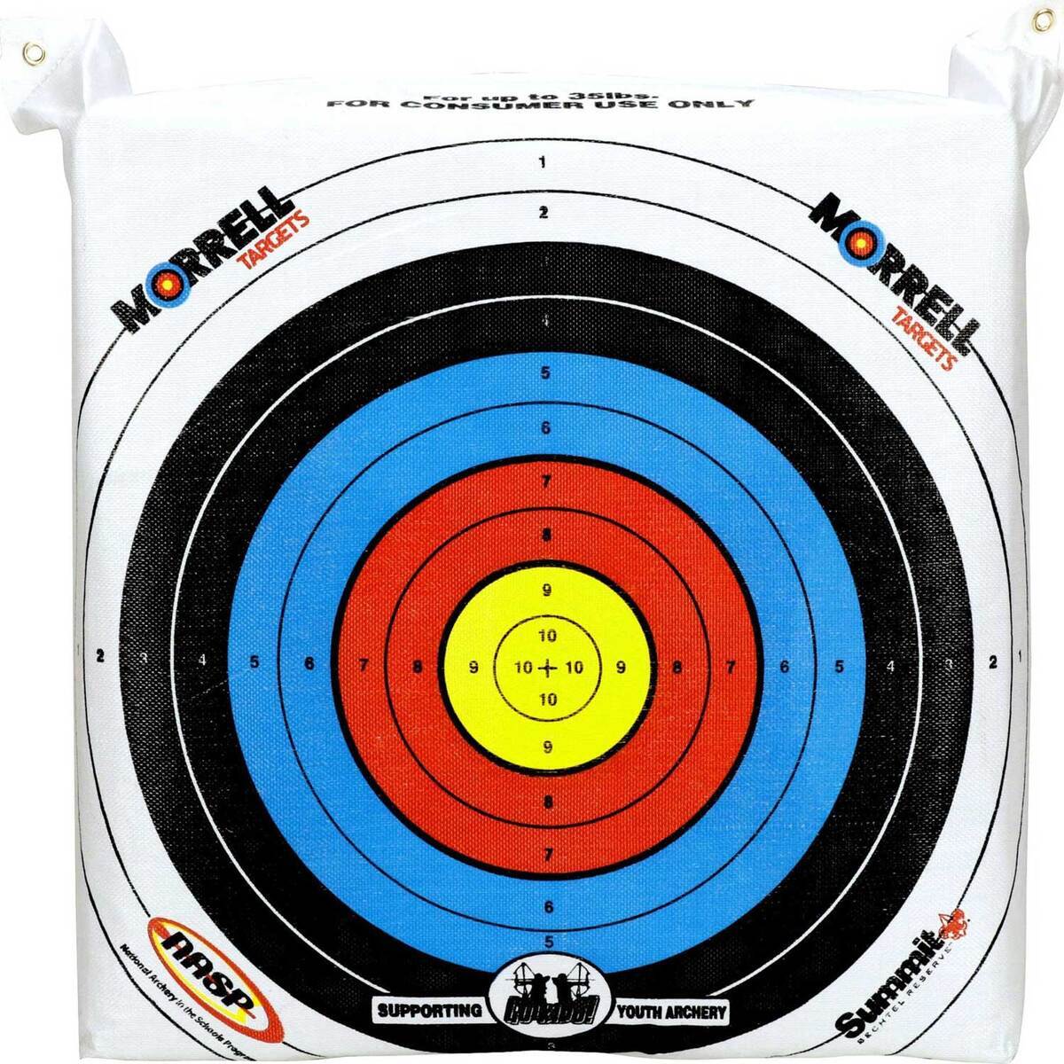 Morrell NASP Youth Archery Bag Target - White 10in x 28in x 28in Morrell NASP Youth Archery Bag Target - White 10in x 28in x 28in