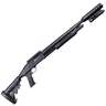 Mossberg 500 Black 12 Gauge 3in Pump Shotgun - 18.5in - Black