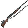 Mossberg 500 Combo Field/Deer Blued 12 Gauge 3in Pump Shotgun - 24in/28in - Brown