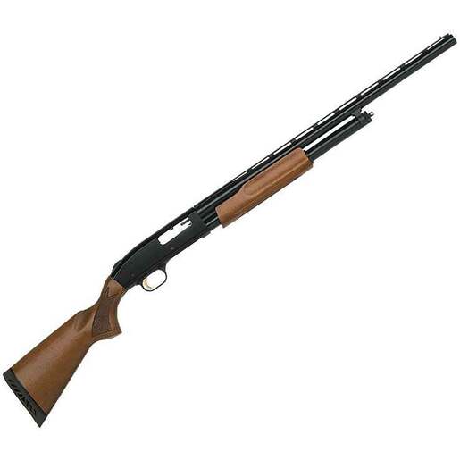 Mossberg 500 Compact Bantam 12 Gauge 3in Blued Pump Shotgun – 24in – Brown