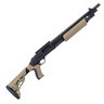 Mossberg 500 ATI Tactical Blued/FDE 12 Gauge 3in Pump Action Shotgun - 18.5in - Flat Dark Earth/Black