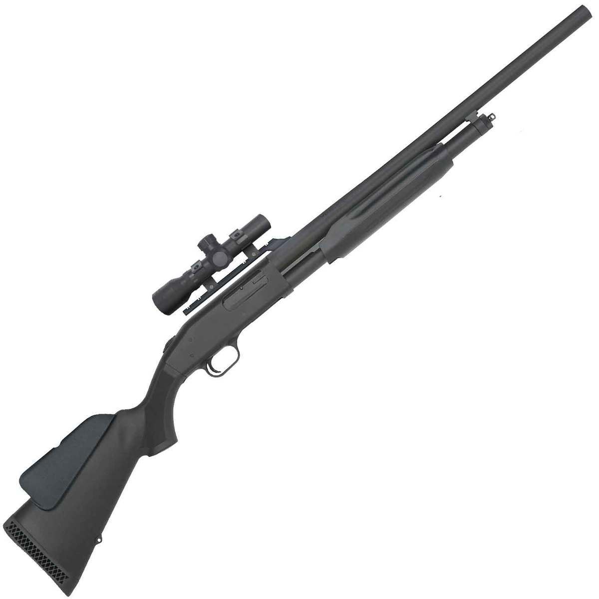Mossberg 500 Field/Deer With Dead Ringer Scope Black 12 Gauge 3in Pump Shotgun - 28in Mossberg 500 Field/Deer With Dead Ringer Scope Black 12 Gauge 3in Pump Shotgun - 28in