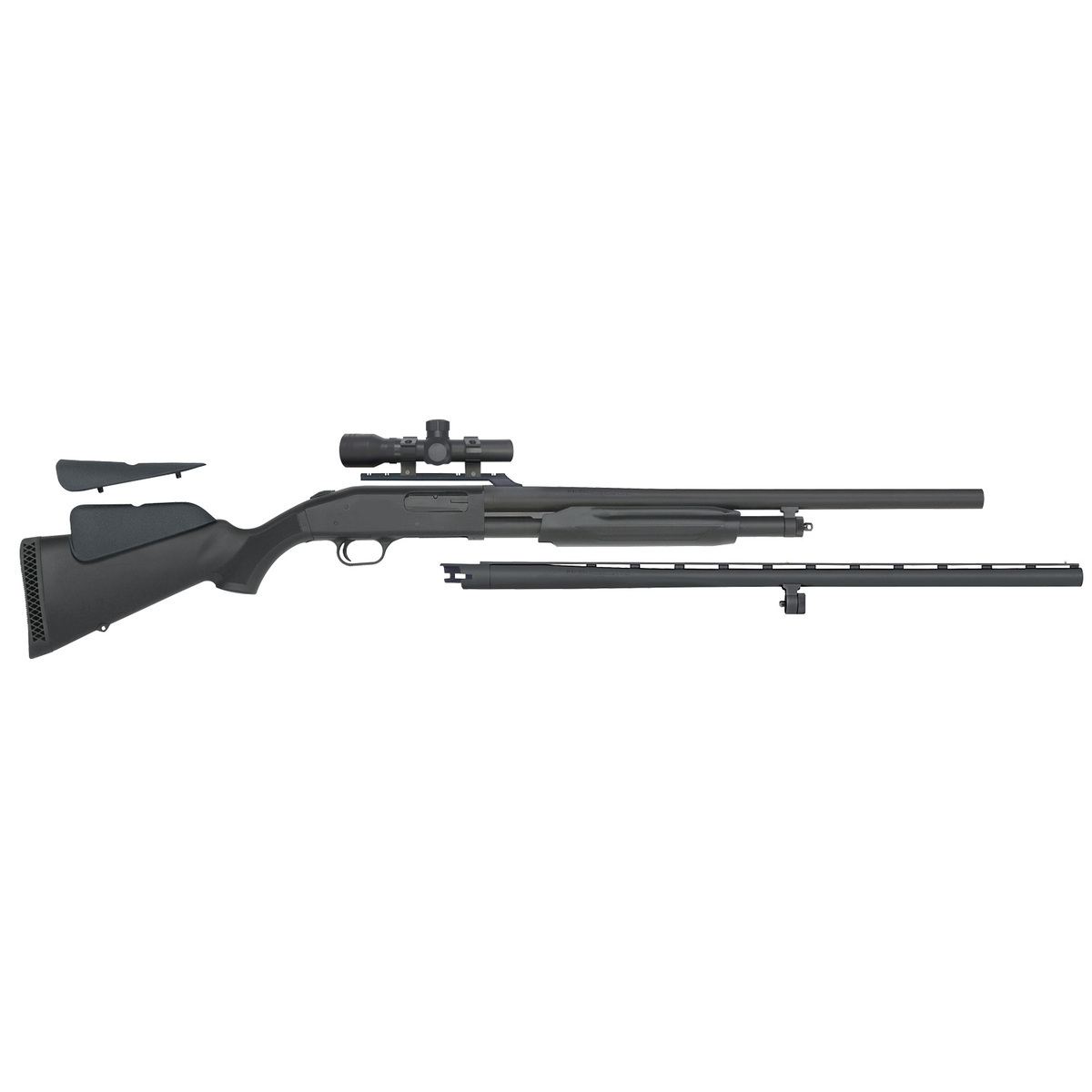 Mossberg 500 Field/Deer With Dead Ringer Scope Black 12 Gauge 3in Pump Shotgun - 28in Mossberg 500 Field/Deer With Dead Ringer Scope Black 12 Gauge 3in Pump Shotgun - 28in
