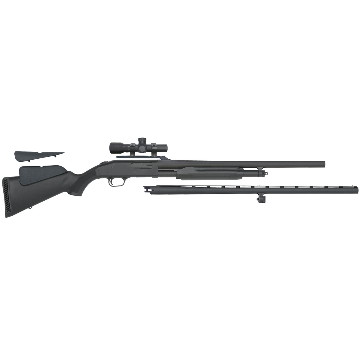 Mossberg 500 Field/Deer With Dead Ringer Scope Black 20ga 3in Pump Shotgun - 26in Mossberg 500 Field/Deer With Dead Ringer Scope Black 20ga 3in Pump Shotgun - 26in