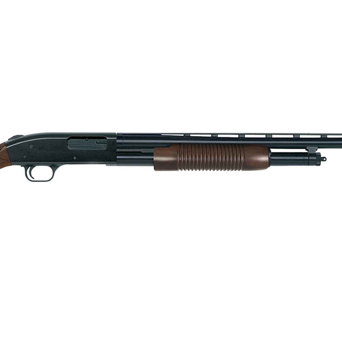 Mossberg 500 Retrograde Field Blued 12 Gauge 3in Pump Shotgun - 28in - Brown Mossberg 500 Retrograde Field Blued 12 Gauge 3in Pump Shotgun - 28in - Brown